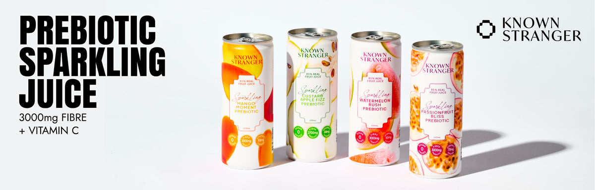 Prebiotic Sparkling Juice – Known Stranger