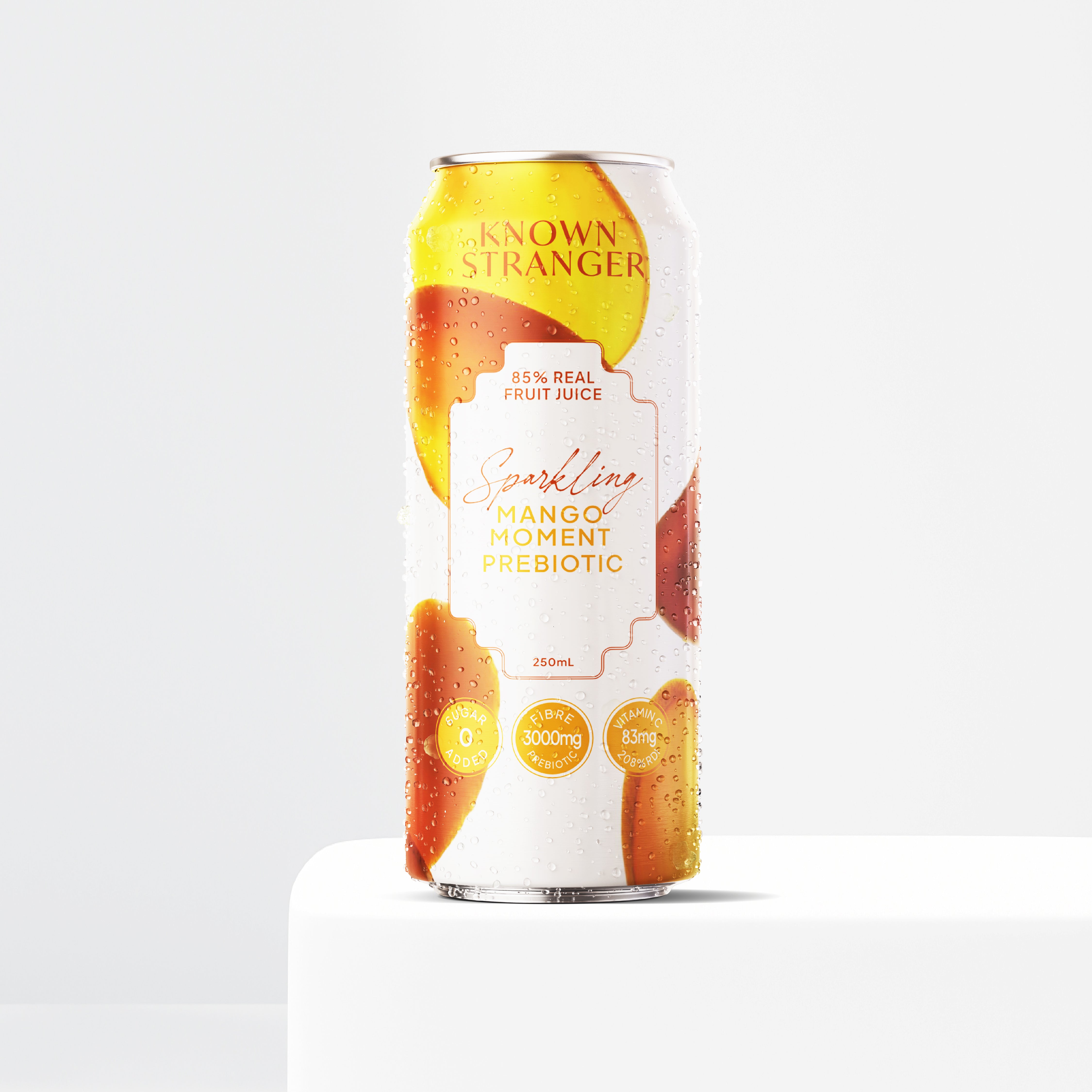 Prebiotic Sparkling Juice - Mango Moment - Taste of Awesomeness